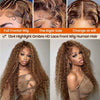 Colored Deep Wave Lace Front Wig