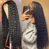 Long Deep Wave Lace Front Wig