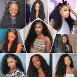 Long Deep Wave Lace Front Wig